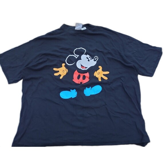 Vintage Mickey & Co.  Shirt Black out Tee - Picture 1 of 5